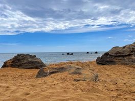 Red beach