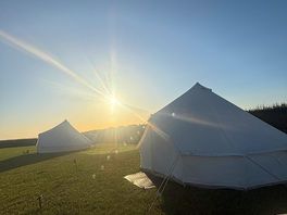 Bell tent sun