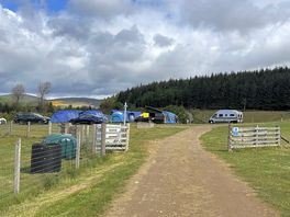 Entrance into the campsite