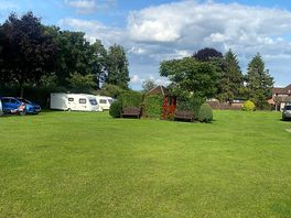 Plenty of pitches for caravans hard standing and grass standing