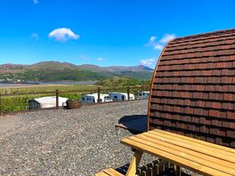 View from the pods