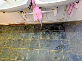 Floor really dirty