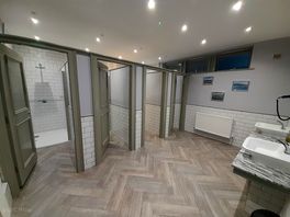 Ladies showers.