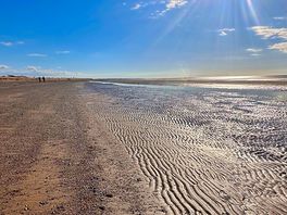Beach opposite campsite