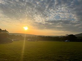 A lovely evening watching the sun go down.
