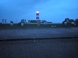 Late night beach walk