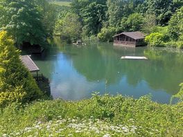 Lake on the site