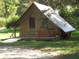 Tent exterior