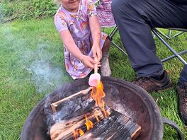 Toasting marshmallows