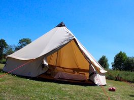 Bell tent exterior