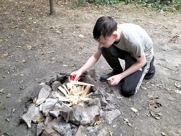 Getting the fire going