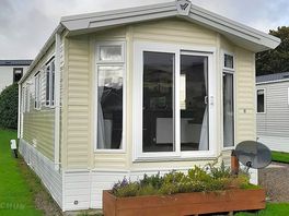 One of the static caravans