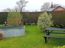Central garden area