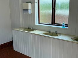 Bathroom very clean