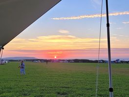 View from tent