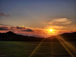 Sunset from campsite
