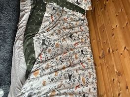Duvet added to sofa to help with some comfort