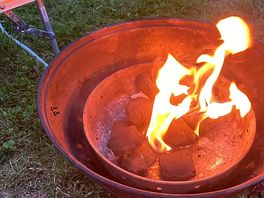 Lovely camp fire.