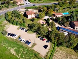Aerial view of the site