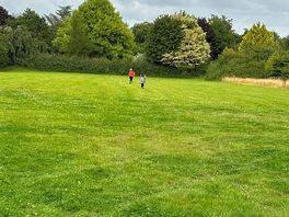 Very large and flat field