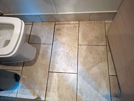 Water ran through from the shower