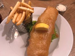 Haddock fresh and well cooked