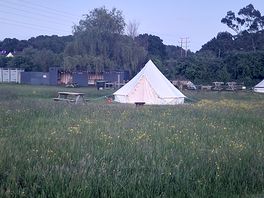Spacious pitches