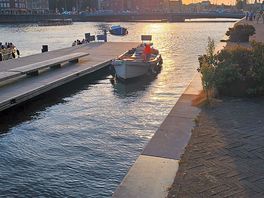 Amsterdam at sunset