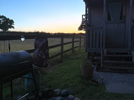 Sunset at our stay