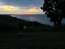 5 minute walk from site