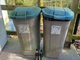 Bins could be better marked