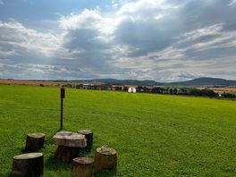 View from the bell tent