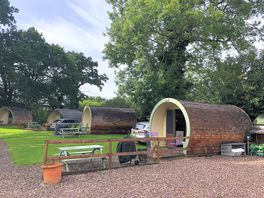 The camping pods