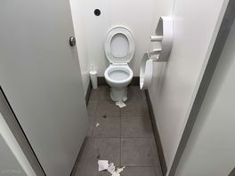 The state of the toilet/shower block. wasn’t cleaned until multiple people complained.
