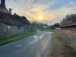 Binham sunset.