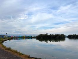 Lovely lake opposite to walk around