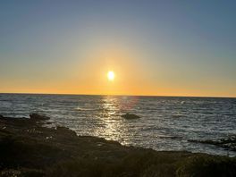Sunset from my pitch