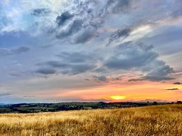 Sunset from the campsite