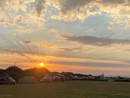 Sunset from campsite