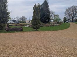 View from our caravan
