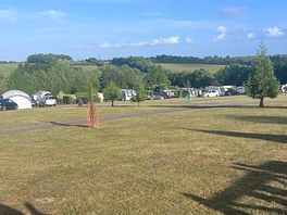 View from top of the field