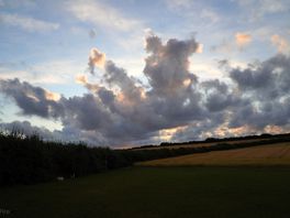 It was a bit damp, but spectacular clouds!