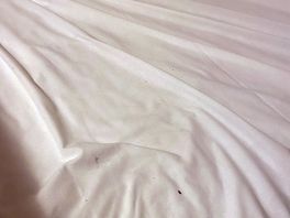 Bed was like this