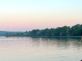View from the shore