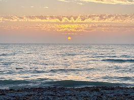The sun and the sea