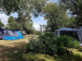 Camping pitch for tents
