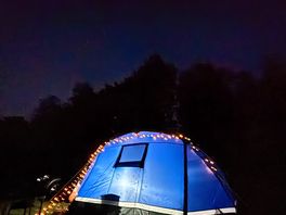 Clear skies at night
