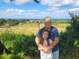 Gorgeous views of the countryside