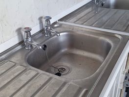 Washing up area