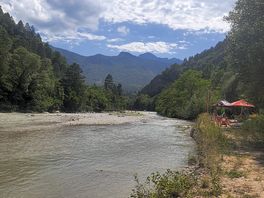 Vue du camping